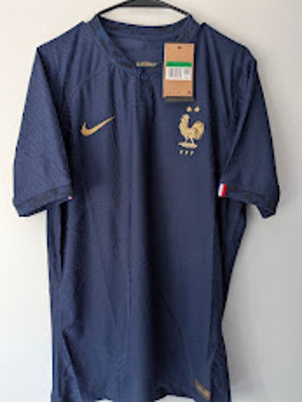 France 2022 Home Jersey Men's XL NWT Nike ADV Player Version World Cup Navy
